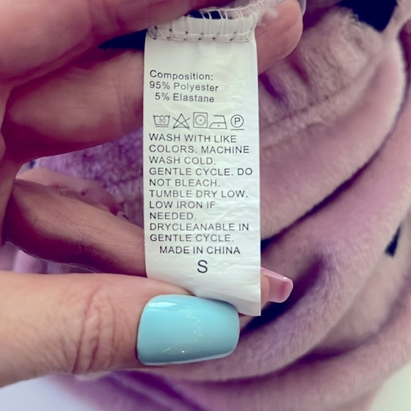 Adorable Fuzzy Super Soft Pink Hearts Sleep Shorts! π΄π - Picture 5 of 5